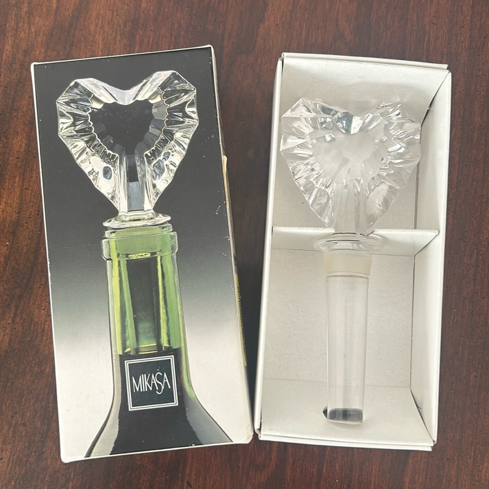 Mikasa wine bottle stopper